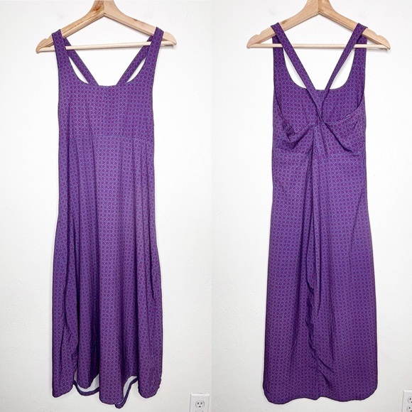 Columbia Dresses & Skirts - Columbia PFG Purple Cross Back Midi Dress Size L